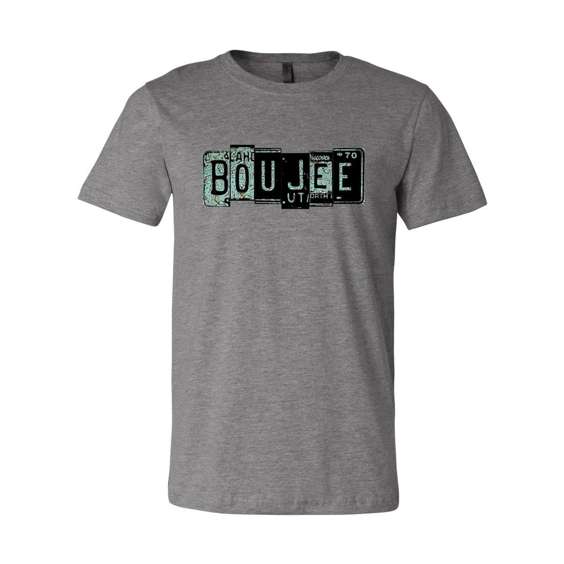Boujee Plates Jersey Tee - T-Shirts - Positively Sassy - Boujee Plates Jersey Tee