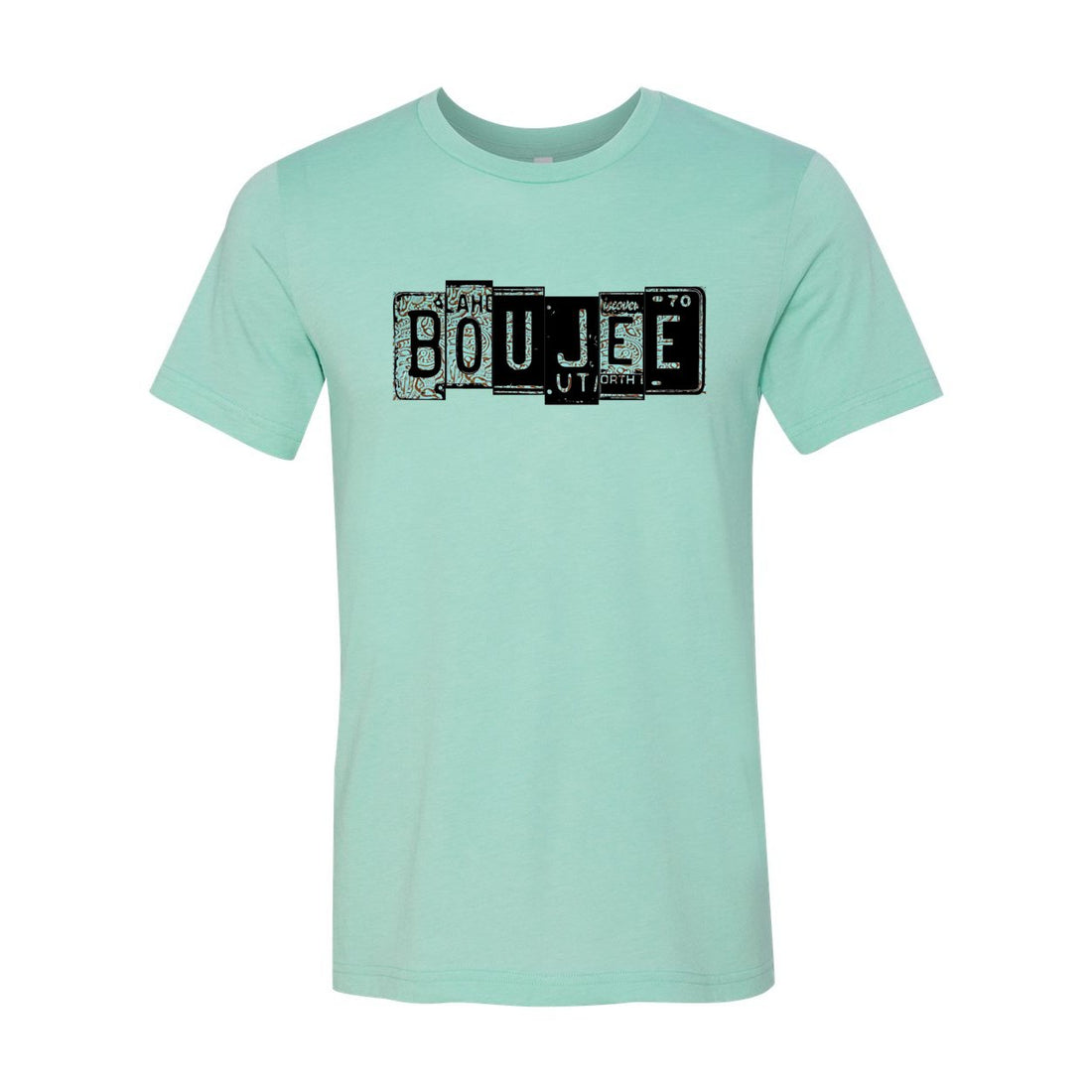 Boujee Plates Jersey Tee - T-Shirts - Positively Sassy - Boujee Plates Jersey Tee