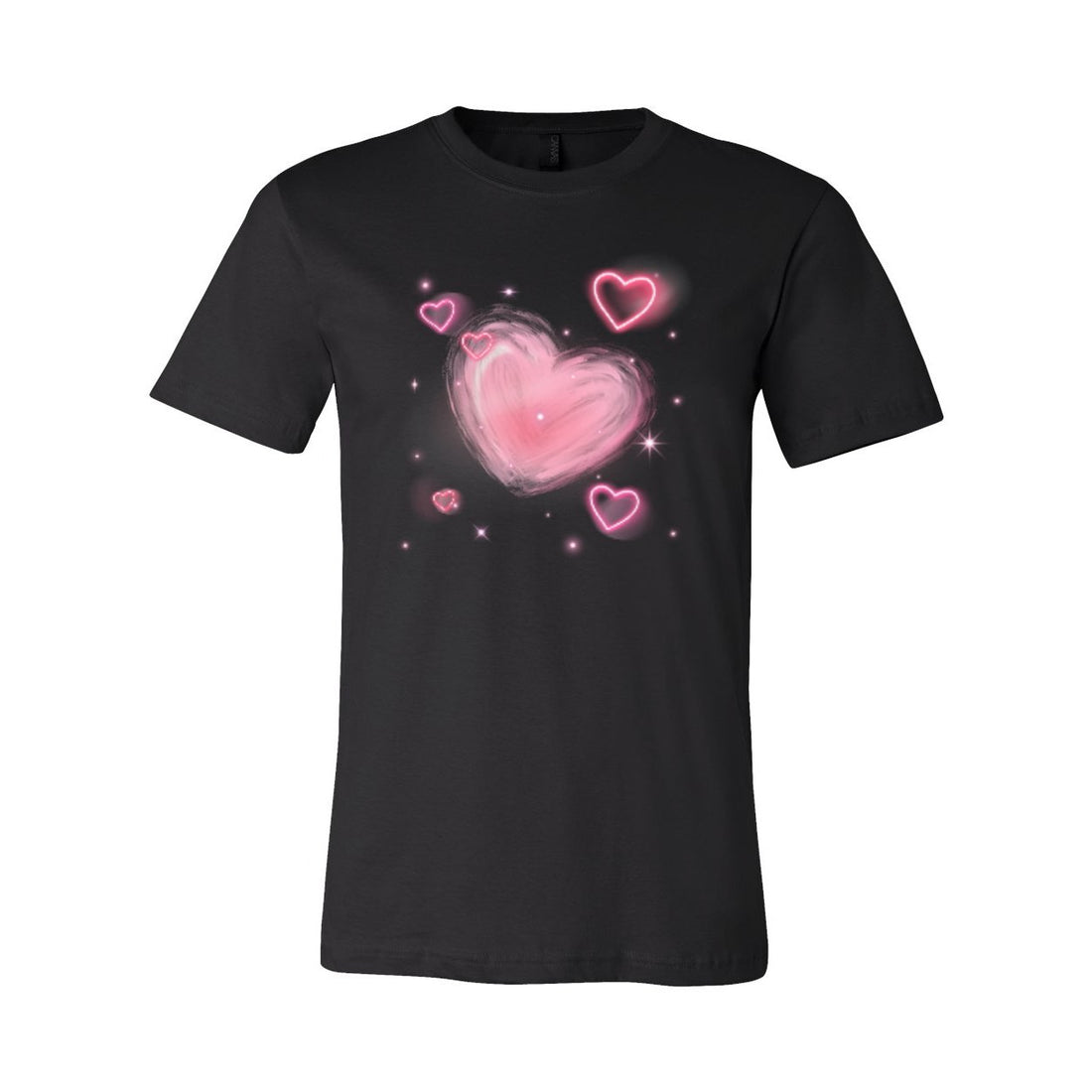 Bubble Heart Short Sleeve Jersey Tee - T-Shirts - Positively Sassy - Bubble Heart Short Sleeve Jersey Tee