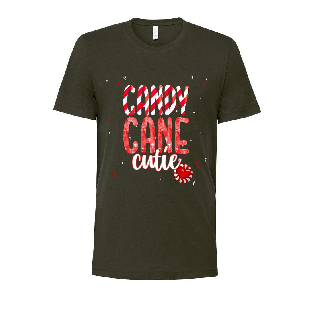Candy Cane Cutie - T-Shirts - Positively Sassy - Candy Cane Cutie