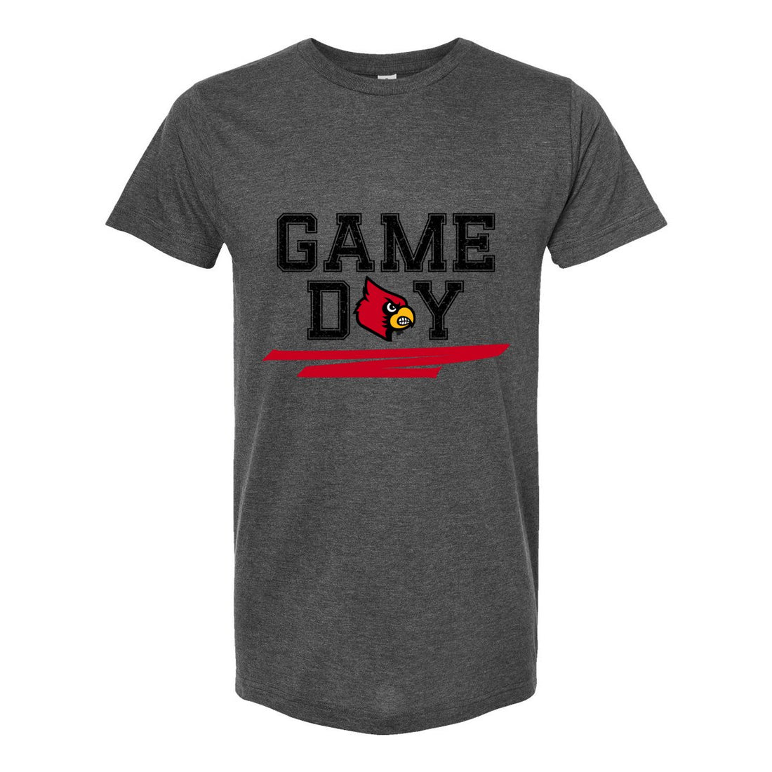 Cardinal Game Day Unisex Fine Jersey T-Shirt - T-Shirts - Positively Sassy - Cardinal Game Day Unisex Fine Jersey T-Shirt