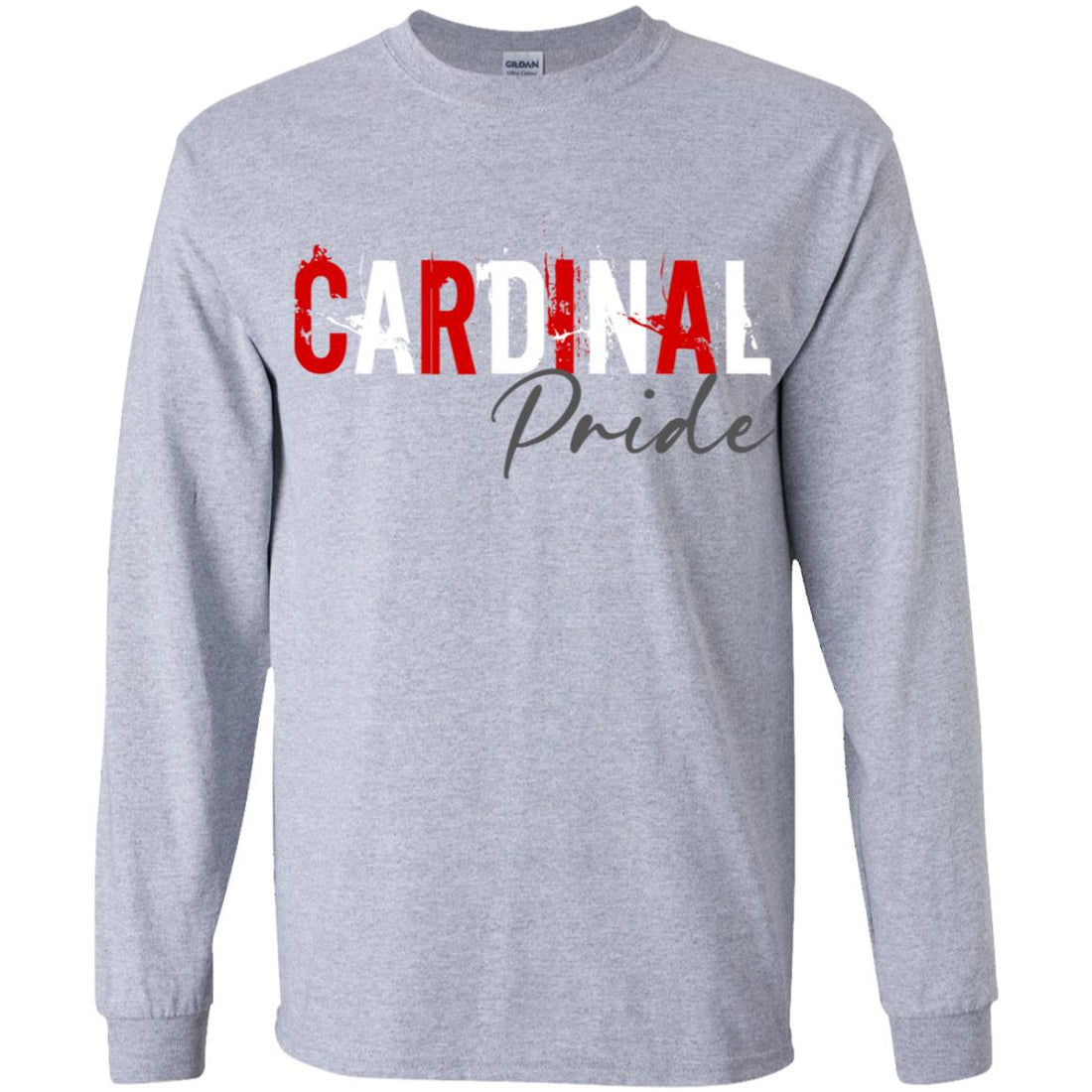 Cardinal Pride Youth LS T-Shirt - T-Shirts - Positively Sassy - Cardinal Pride Youth LS T-Shirt