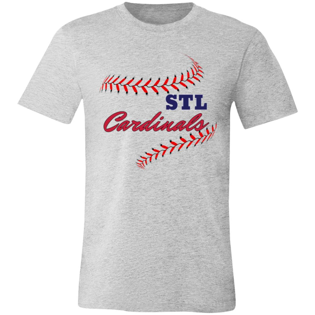 Cardinals Stitches T-Shirt - T-Shirts - Positively Sassy - Cardinals Stitches T-Shirt