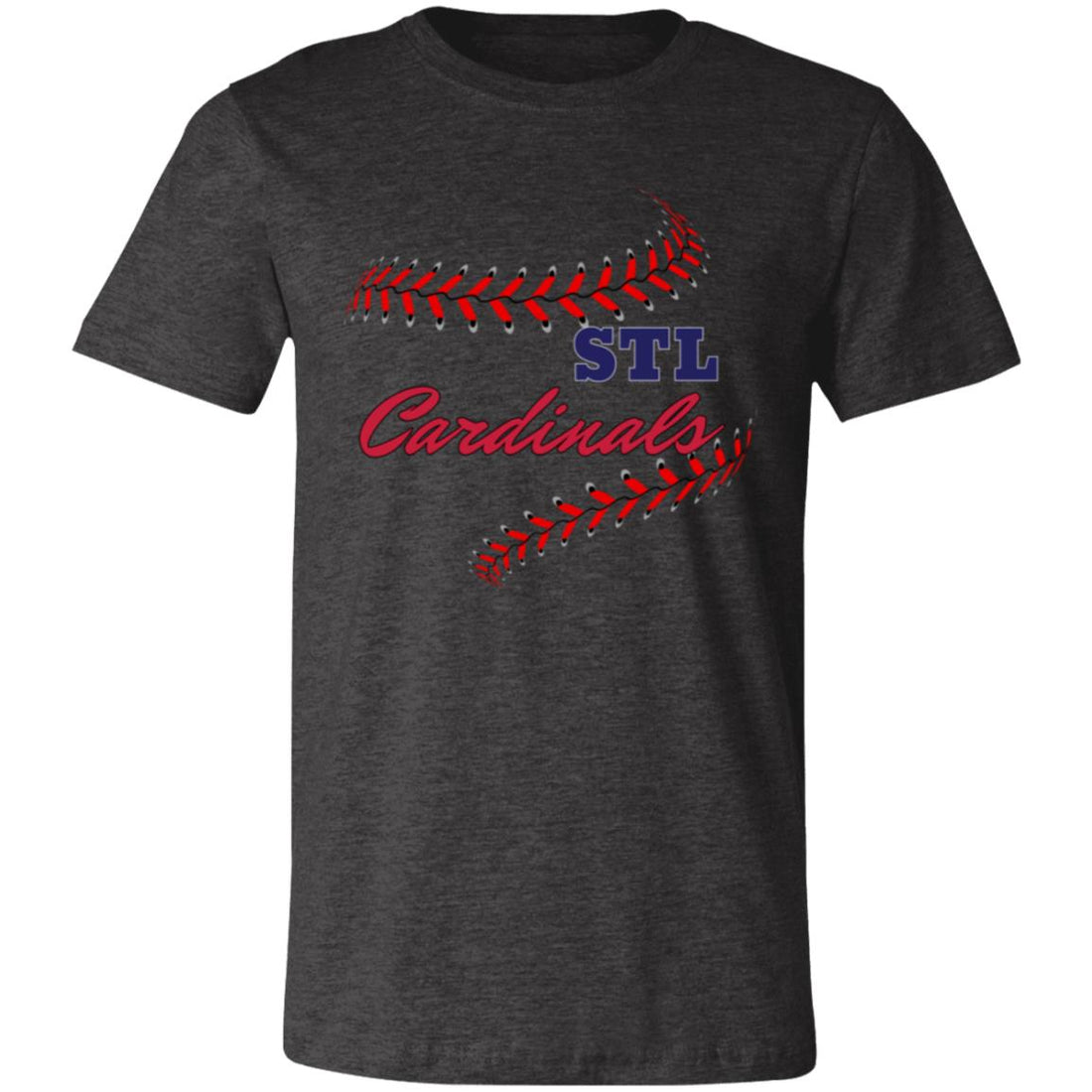 Cardinals Stitches T-Shirt - T-Shirts - Positively Sassy - Cardinals Stitches T-Shirt