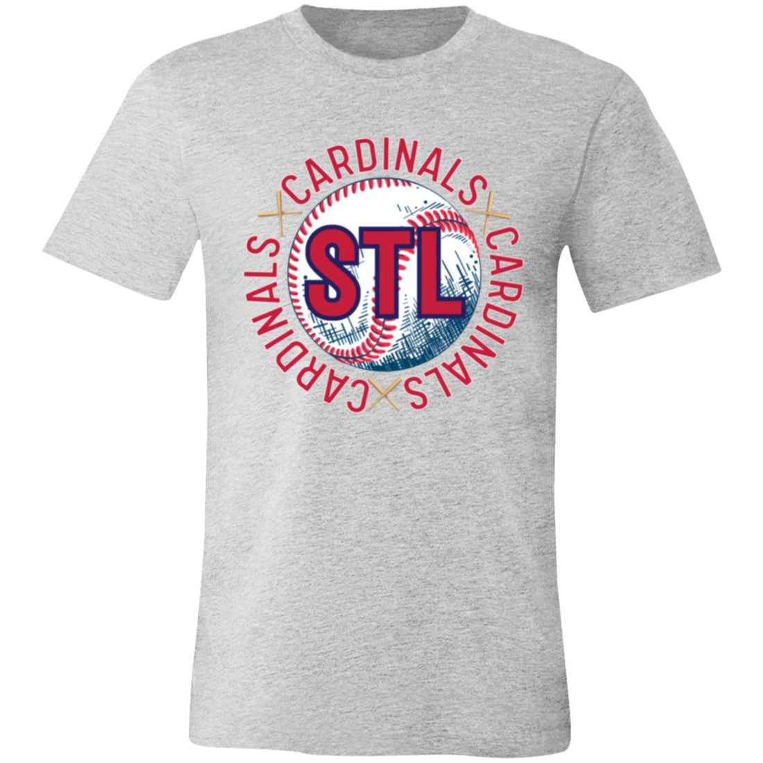 Cardinals T-Shirt - T-Shirts - Positively Sassy - Cardinals T-Shirt