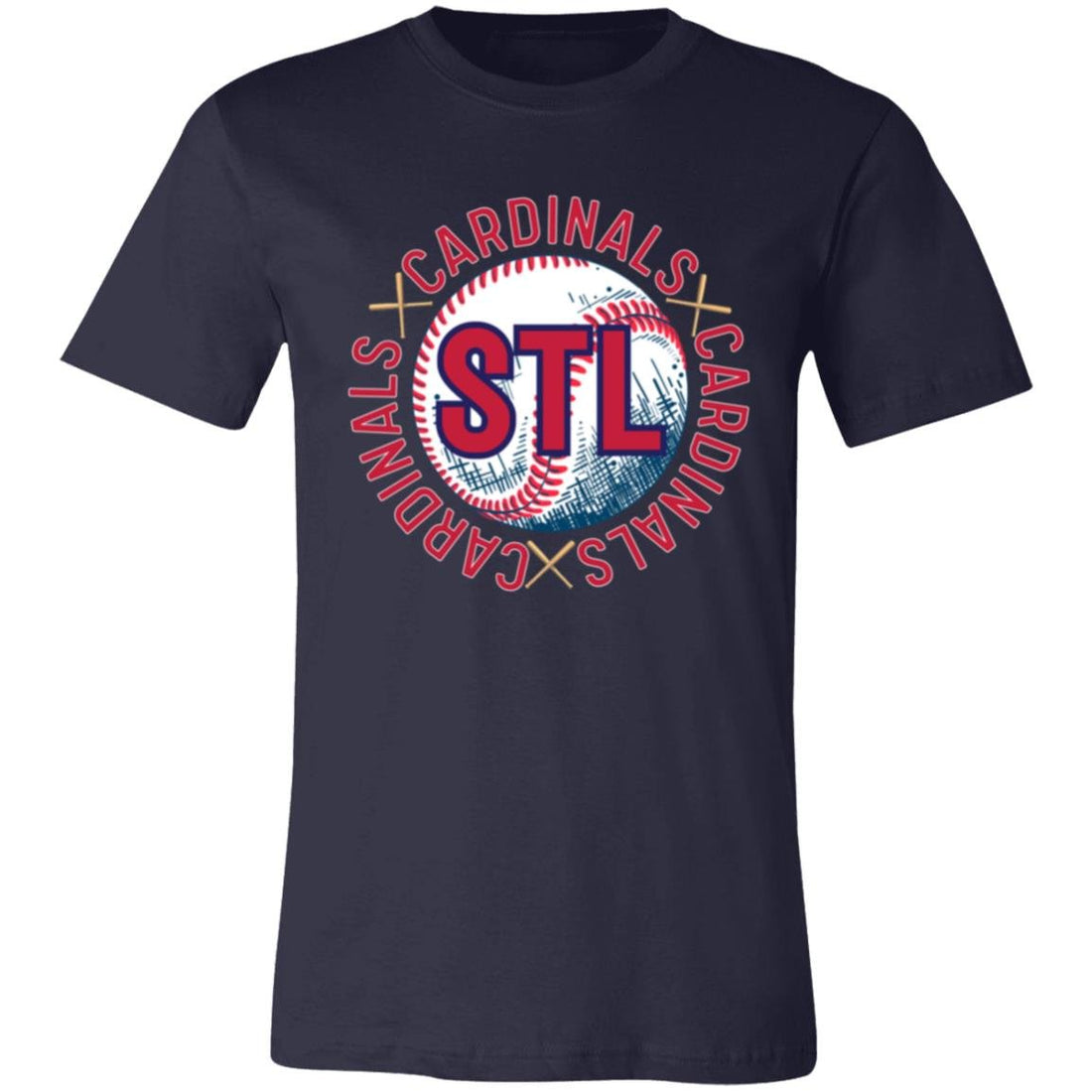 Cardinals T-Shirt - T-Shirts - Positively Sassy - Cardinals T-Shirt