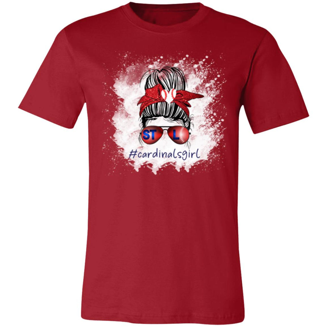 #cardinalsgirl T-Shirt - T-Shirts - Positively Sassy - #cardinalsgirl T-Shirt