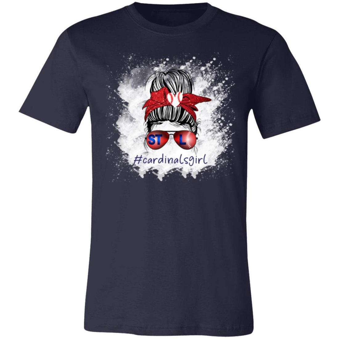 #cardinalsgirl T-Shirt - T-Shirts - Positively Sassy - #cardinalsgirl T-Shirt