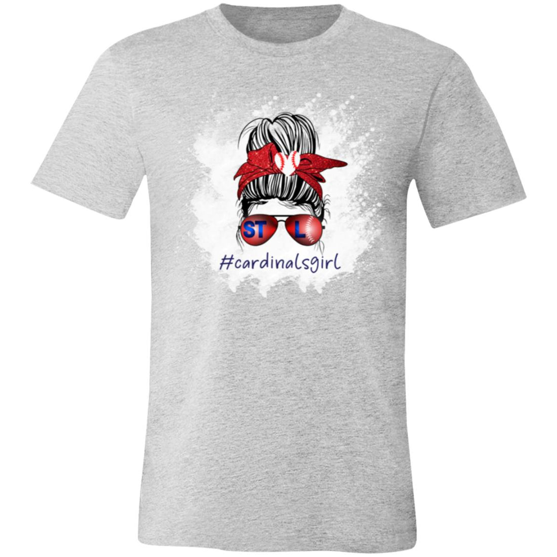 #cardinalsgirl T-Shirt - T-Shirts - Positively Sassy - #cardinalsgirl T-Shirt