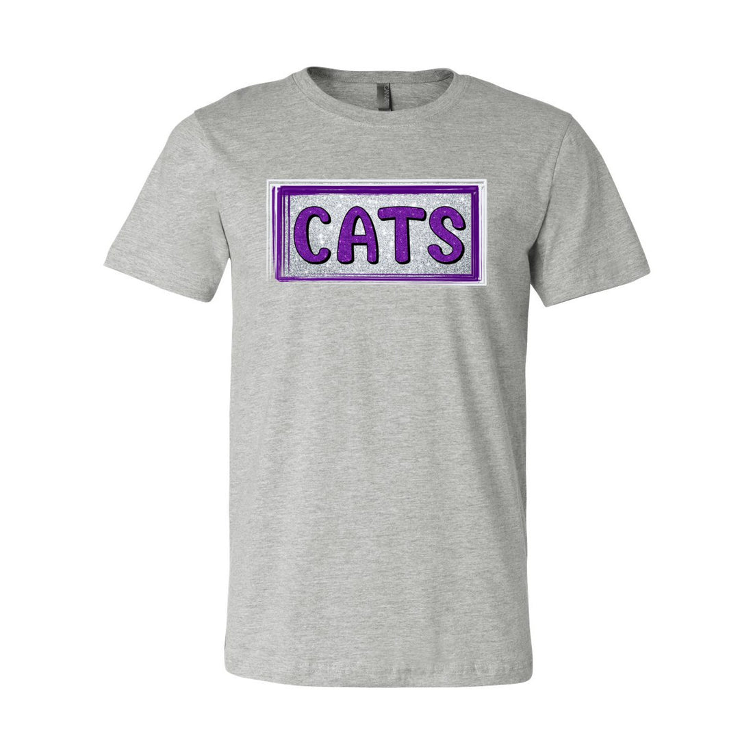 CATS Short Sleeve Jersey Tee - T-Shirts - Positively Sassy - CATS Short Sleeve Jersey Tee
