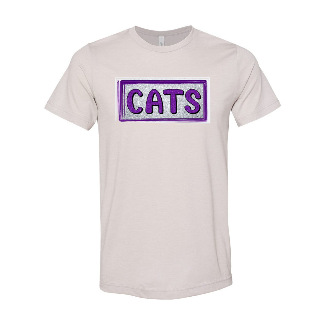 CATS Short Sleeve Jersey Tee - T-Shirts - Positively Sassy - CATS Short Sleeve Jersey Tee