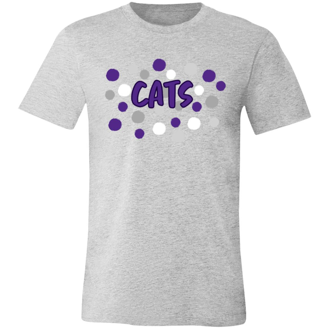 Cats Spots Unisex Jersey Short-Sleeve T-Shirt - T-Shirts - Positively Sassy - Cats Spots Unisex Jersey Short-Sleeve T-Shirt
