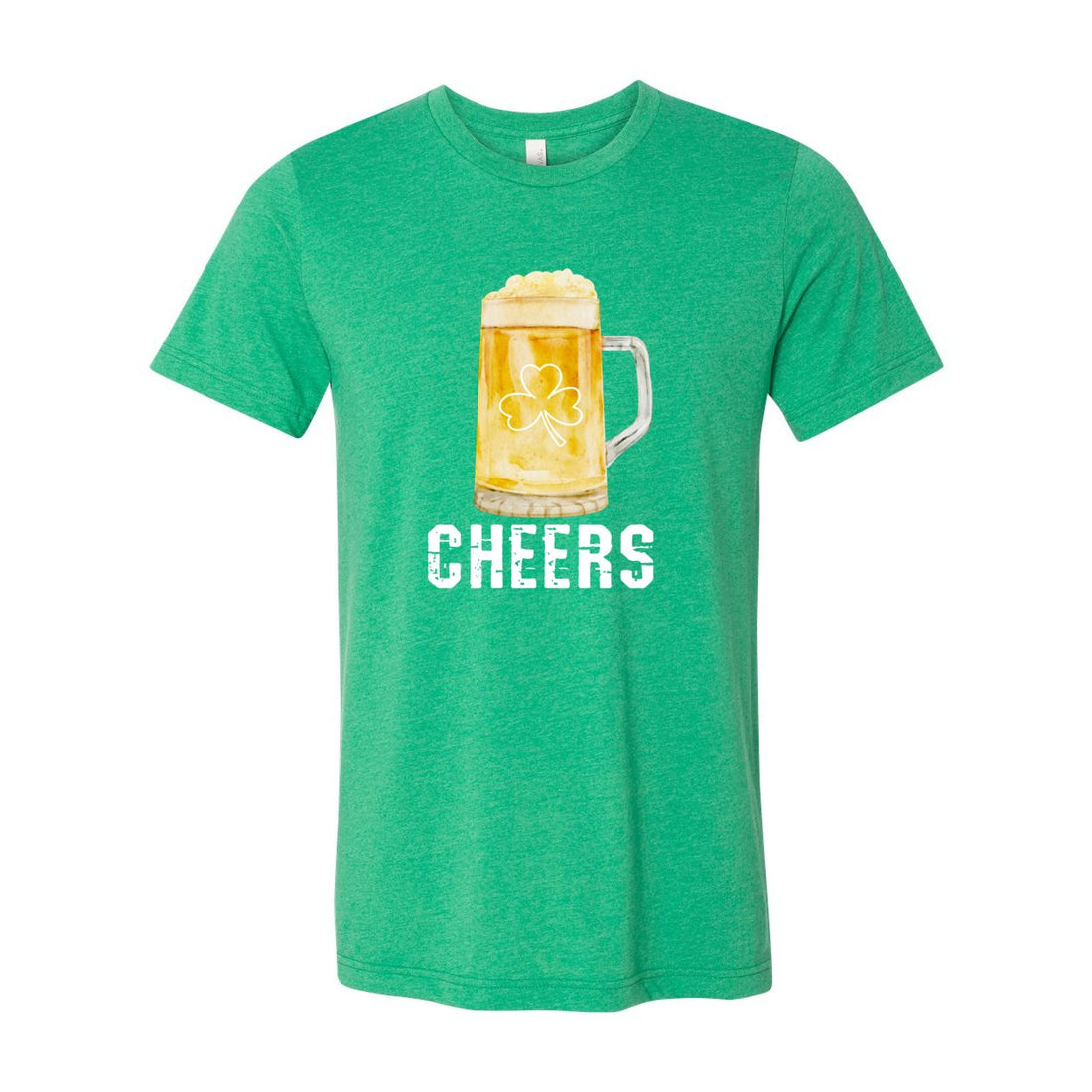 Cheers Beer Short Sleeve Jersey Tee - T-Shirts - Positively Sassy - Cheers Beer Short Sleeve Jersey Tee