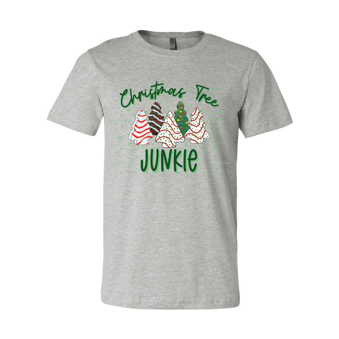 Christmas Tree Junkie - T-Shirts - Positively Sassy - Christmas Tree Junkie