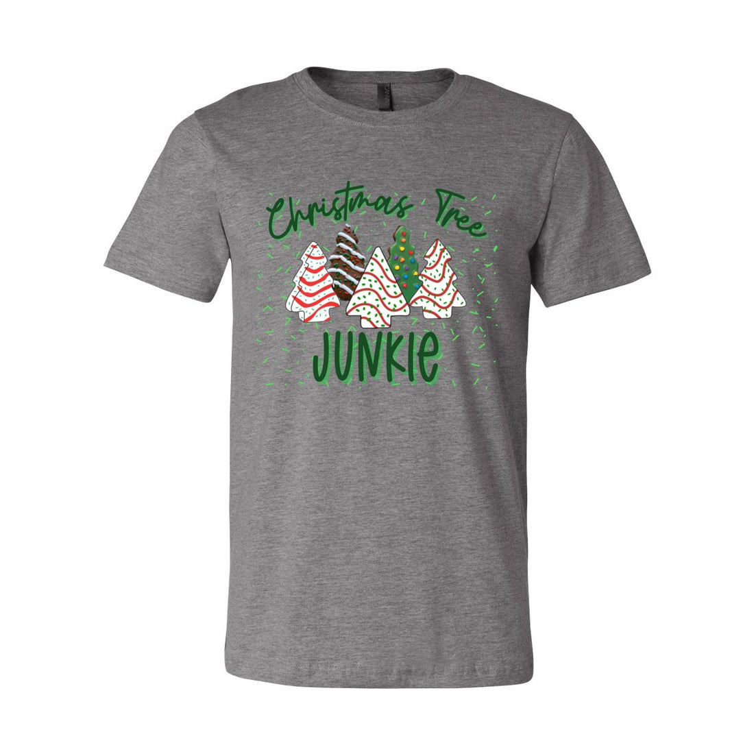 Christmas Tree Junkie - T-Shirts - Positively Sassy - Christmas Tree Junkie