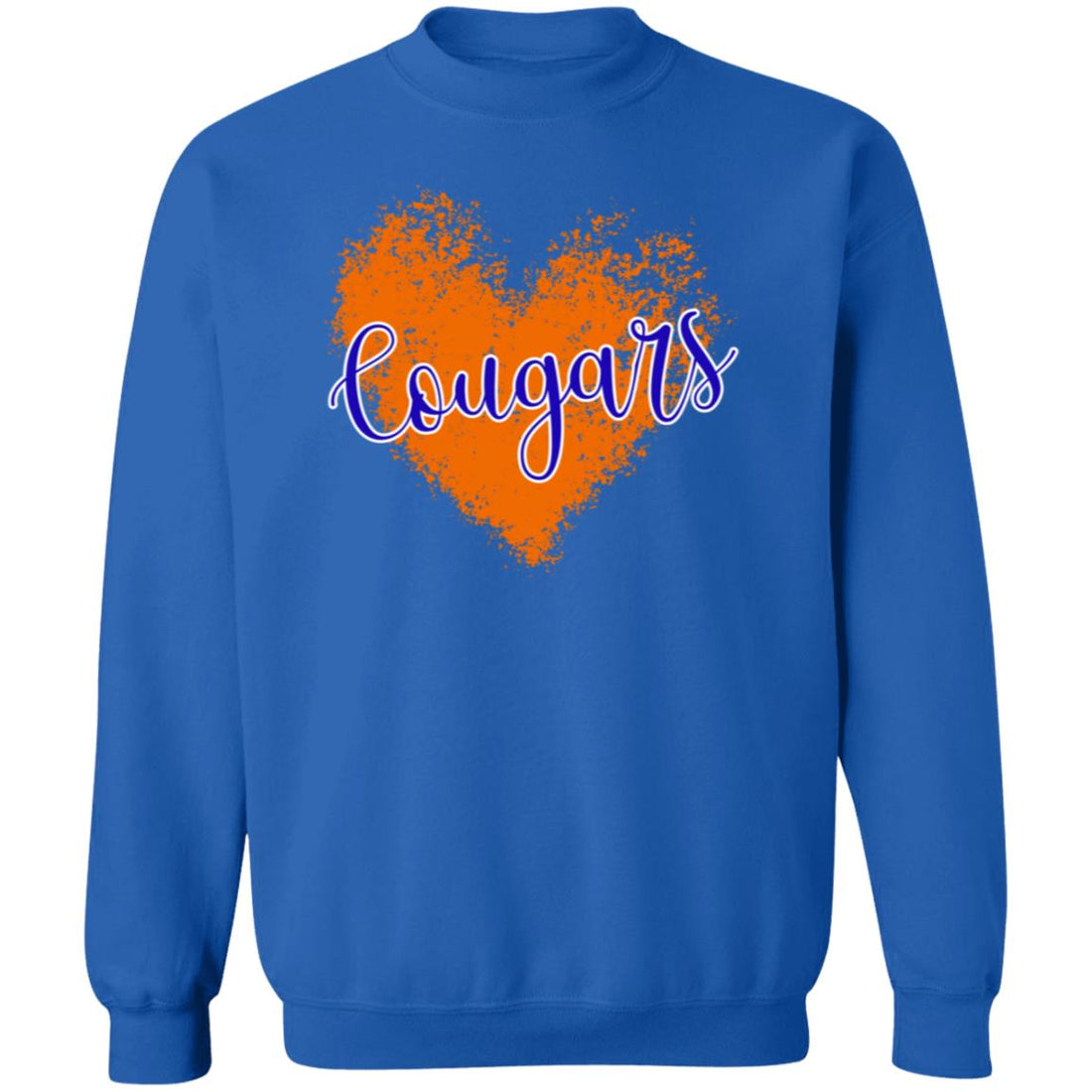 Cougar Love Crewneck Pullover Sweatshirt - Sweatshirts - Positively Sassy - Cougar Love Crewneck Pullover Sweatshirt