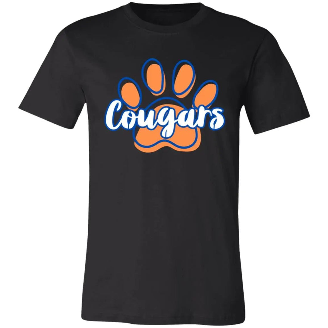 Cougar Paw Short-Sleeve T-Shirt - T-Shirts - Positively Sassy - Cougar Paw Short-Sleeve T-Shirt