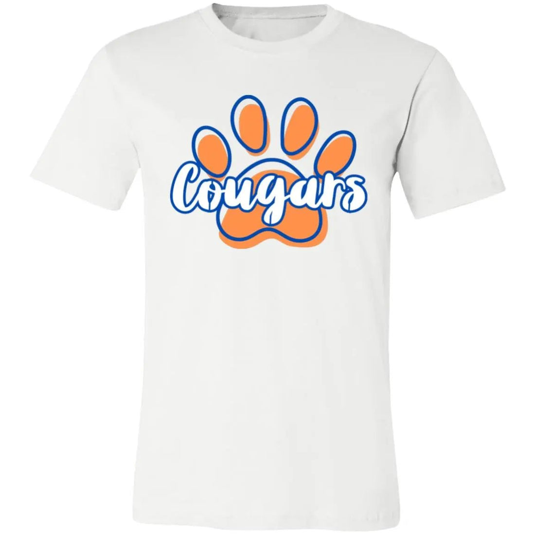 Cougar Paw Short-Sleeve T-Shirt - T-Shirts - Positively Sassy - Cougar Paw Short-Sleeve T-Shirt