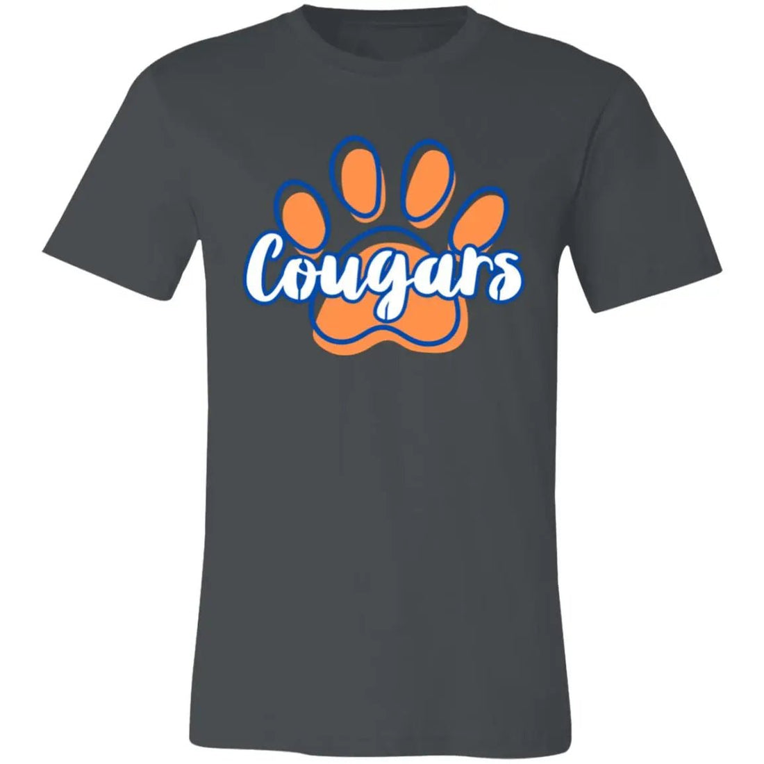 Cougar Paw Short-Sleeve T-Shirt - T-Shirts - Positively Sassy - Cougar Paw Short-Sleeve T-Shirt