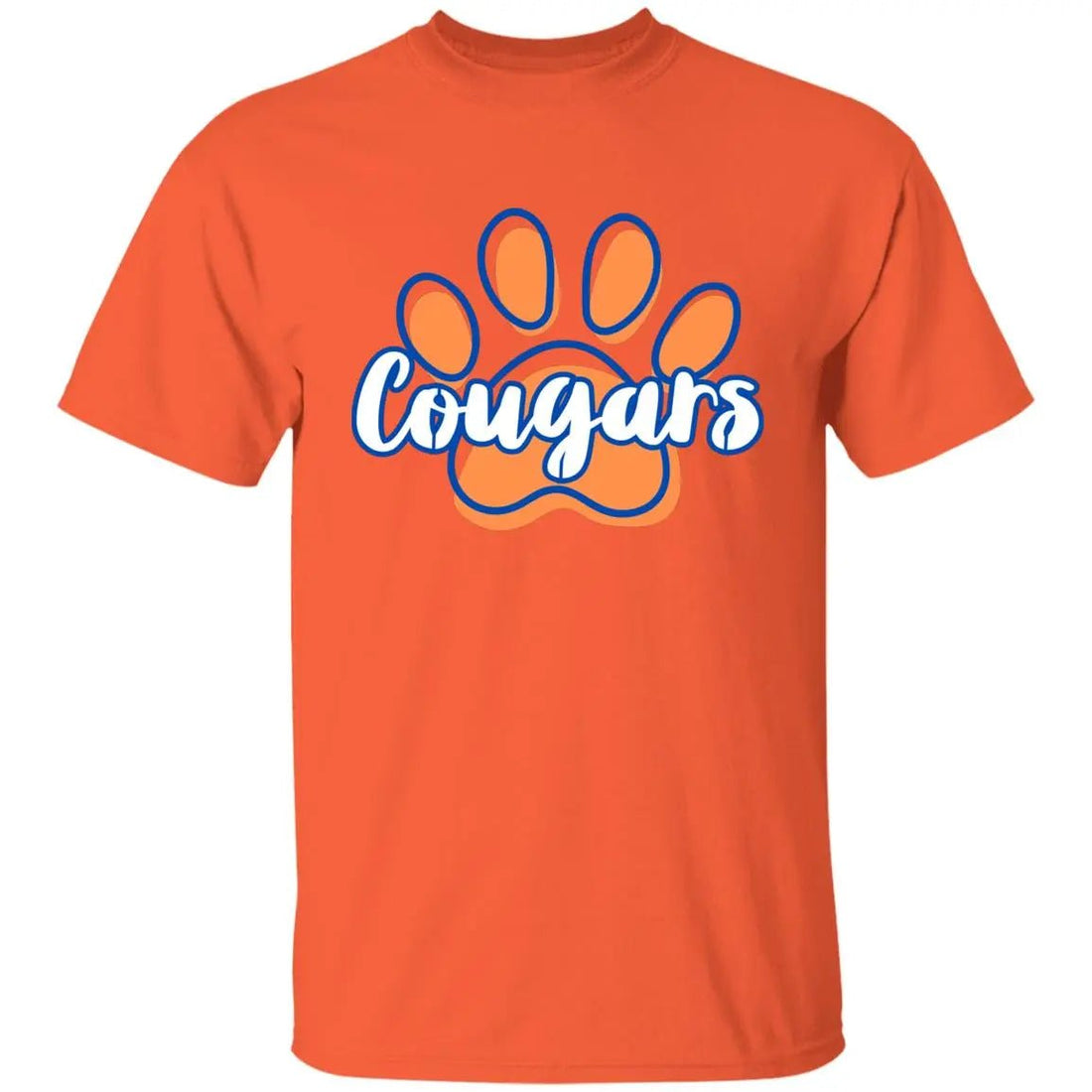 Cougar Paw Youth T-Shirt - T-Shirts - Positively Sassy - Cougar Paw Youth T-Shirt