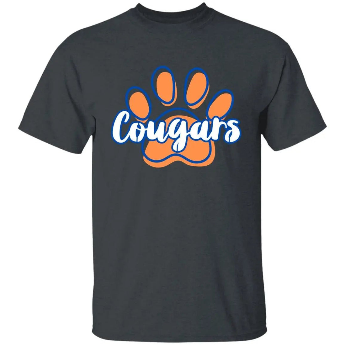 Cougar Paw Youth T-Shirt - T-Shirts - Positively Sassy - Cougar Paw Youth T-Shirt