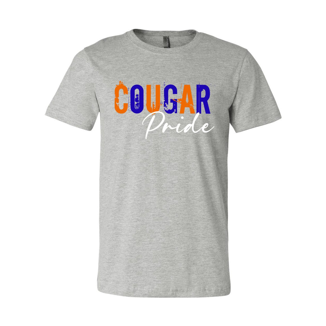 Cougar Pride Short Sleeve Jersey Tee - T-Shirts - Positively Sassy - Cougar Pride Short Sleeve Jersey Tee