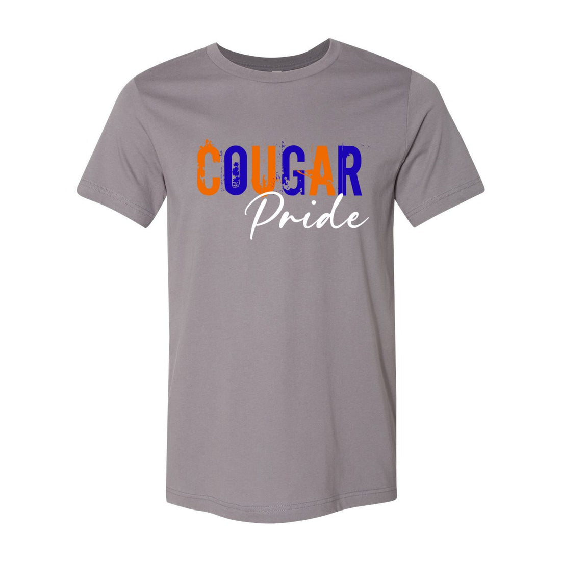 Cougar Pride Short Sleeve Jersey Tee - T-Shirts - Positively Sassy - Cougar Pride Short Sleeve Jersey Tee