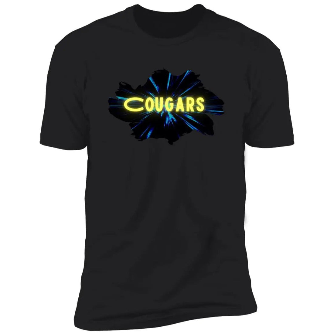 Cougar Twilight Short Sleeve T-Shirt - T-Shirts - Positively Sassy - Cougar Twilight Short Sleeve T-Shirt