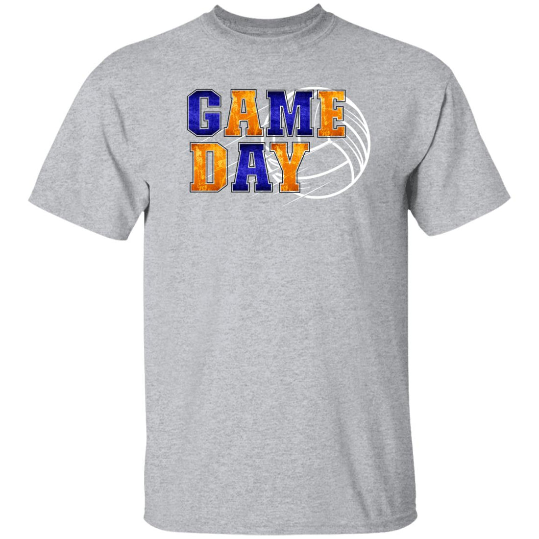 Cougars VB Game Day 5.3 oz. T-Shirt - T-Shirts - Positively Sassy - Cougars VB Game Day 5.3 oz. T-Shirt