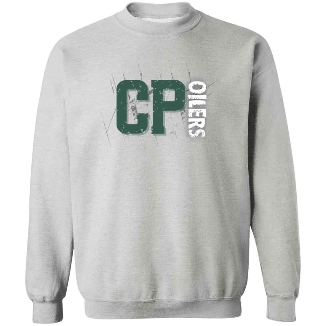 CP Oilers Crewneck Pullover Sweatshirt - Sweatshirts - Positively Sassy - CP Oilers Crewneck Pullover Sweatshirt