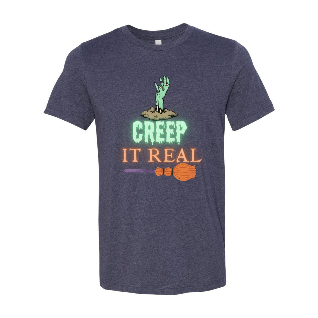 Creep It Real Short Sleeve Jersey Tee - T-Shirts - Positively Sassy - Creep It Real Short Sleeve Jersey Tee