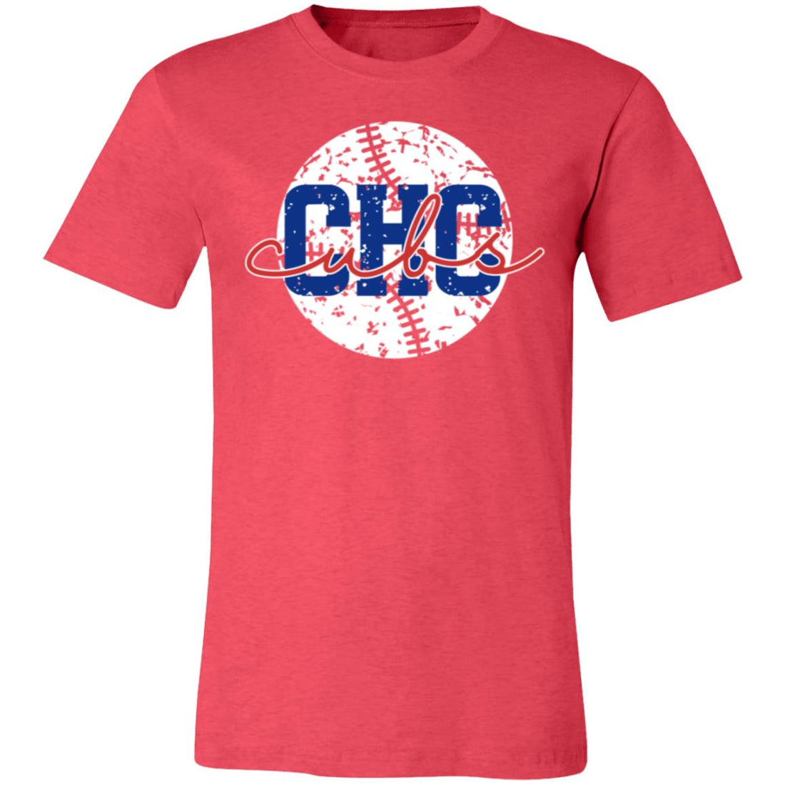 Cubs Baseball T-Shirt - T-Shirts - Positively Sassy - Cubs Baseball T-Shirt