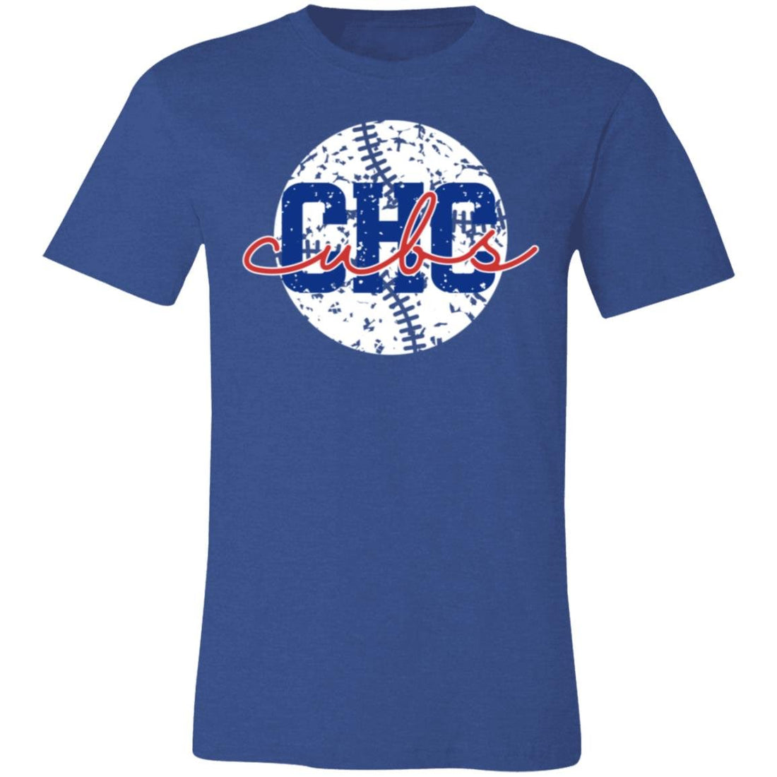 Cubs Baseball T-Shirt - T-Shirts - Positively Sassy - Cubs Baseball T-Shirt