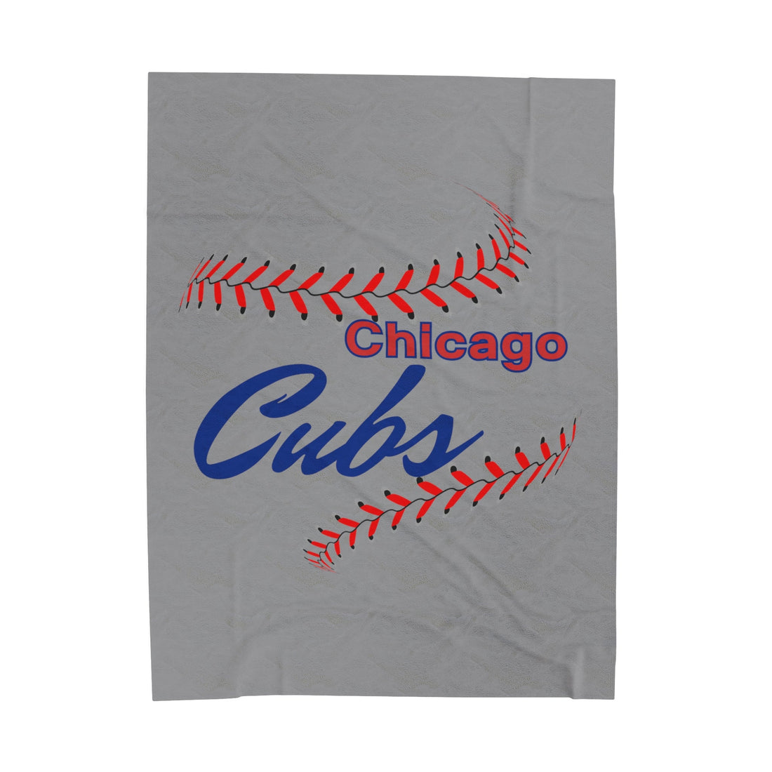 Cubs Stitches Blanket - All Over Prints - Positively Sassy - Cubs Stitches Blanket