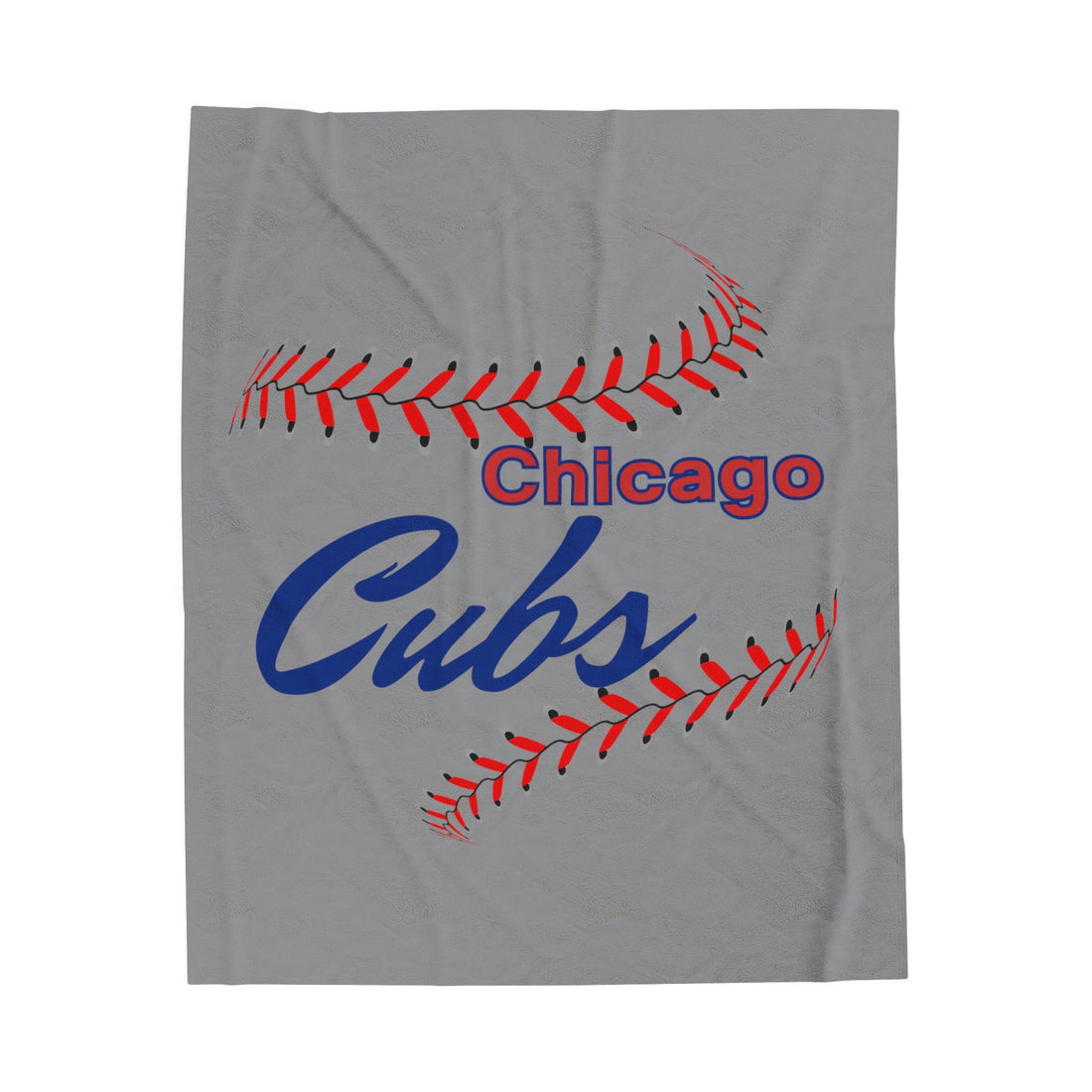 Cubs Stitches Blanket - All Over Prints - Positively Sassy - Cubs Stitches Blanket