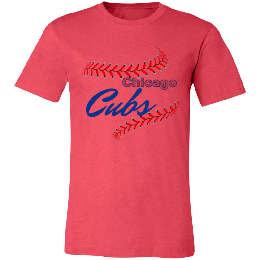 Cubs Stitches T-Shirt - T-Shirts - Positively Sassy - Cubs Stitches T-Shirt