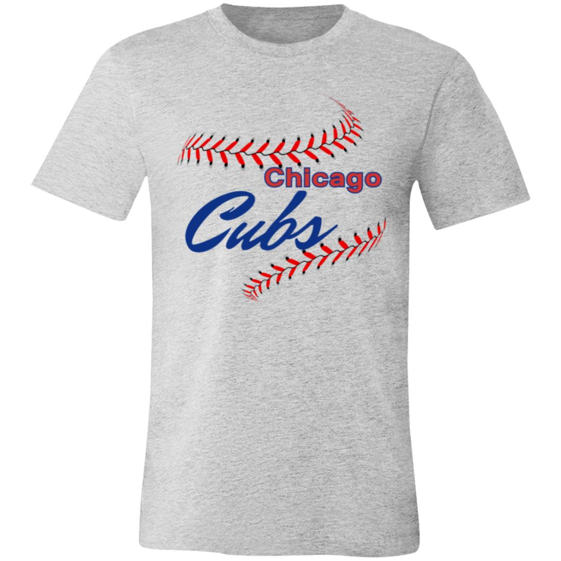 Cubs Stitches T-Shirt - T-Shirts - Positively Sassy - Cubs Stitches T-Shirt