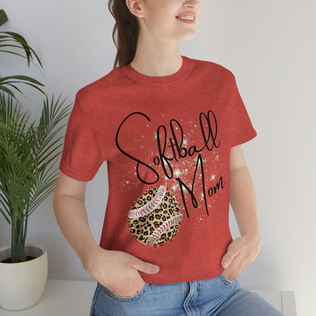 Softball MOM - T-Shirt - Positively Sassy - Softball MOM