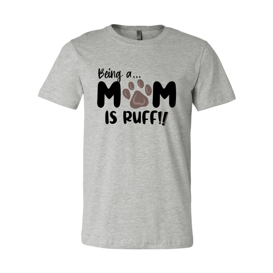 Dog Mom Short Sleeve Jersey Tee - T-Shirts - Positively Sassy - Dog Mom Short Sleeve Jersey Tee