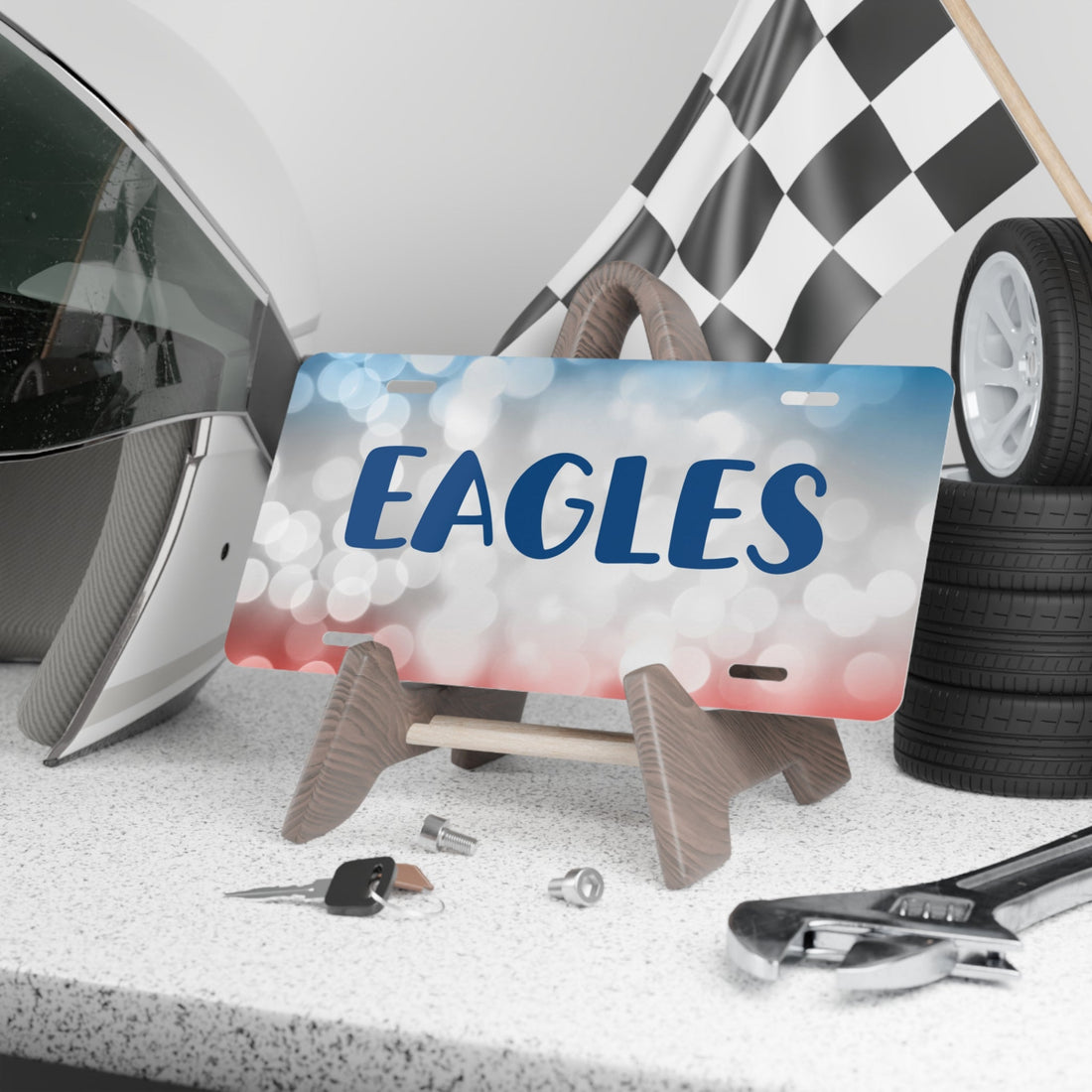 Eagle Glam License Plate - Accessories - Positively Sassy - Eagle Glam License Plate