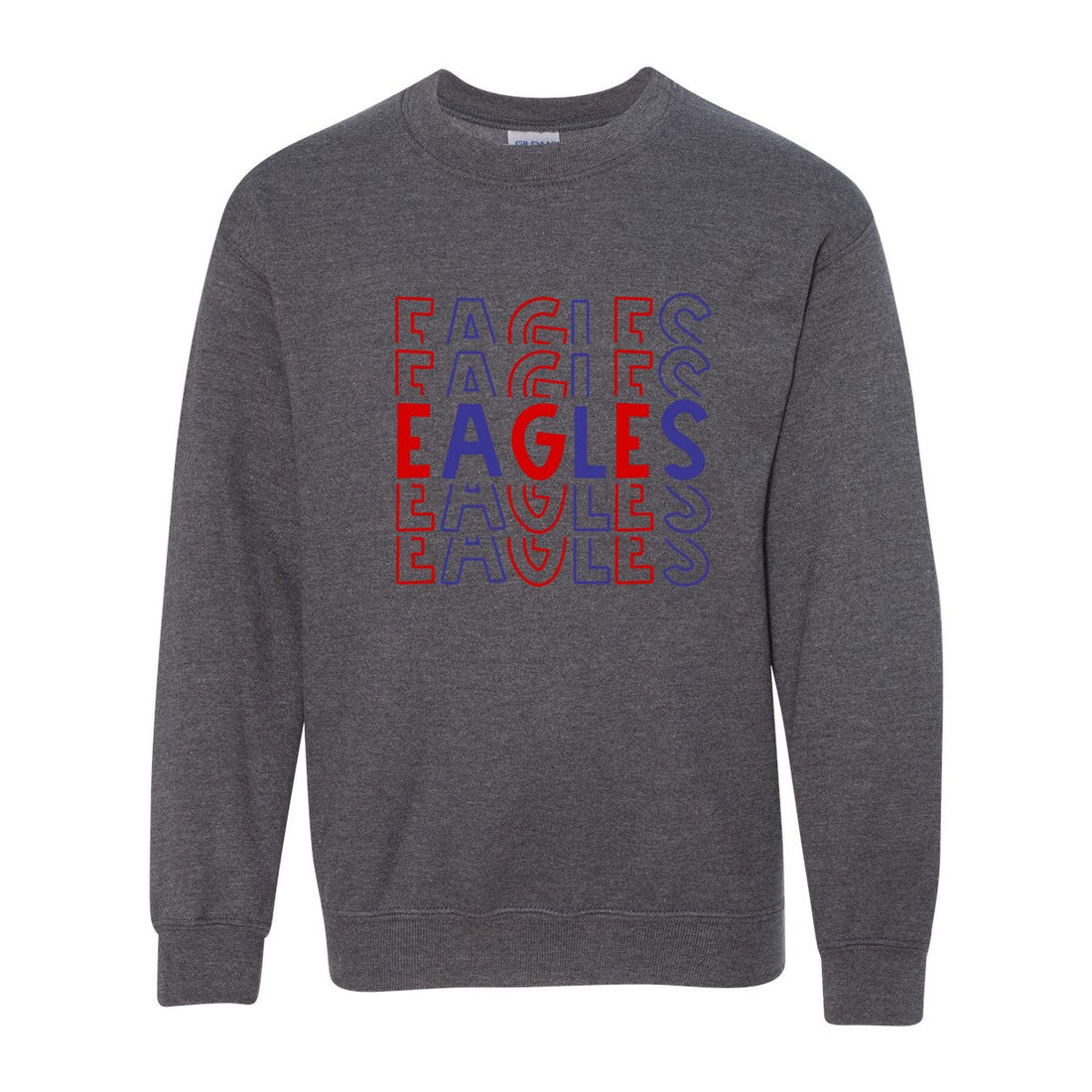 Eagles Repeat Youth Crewneck Sweatshirt - Kids/Babies - Positively Sassy - Eagles Repeat Youth Crewneck Sweatshirt