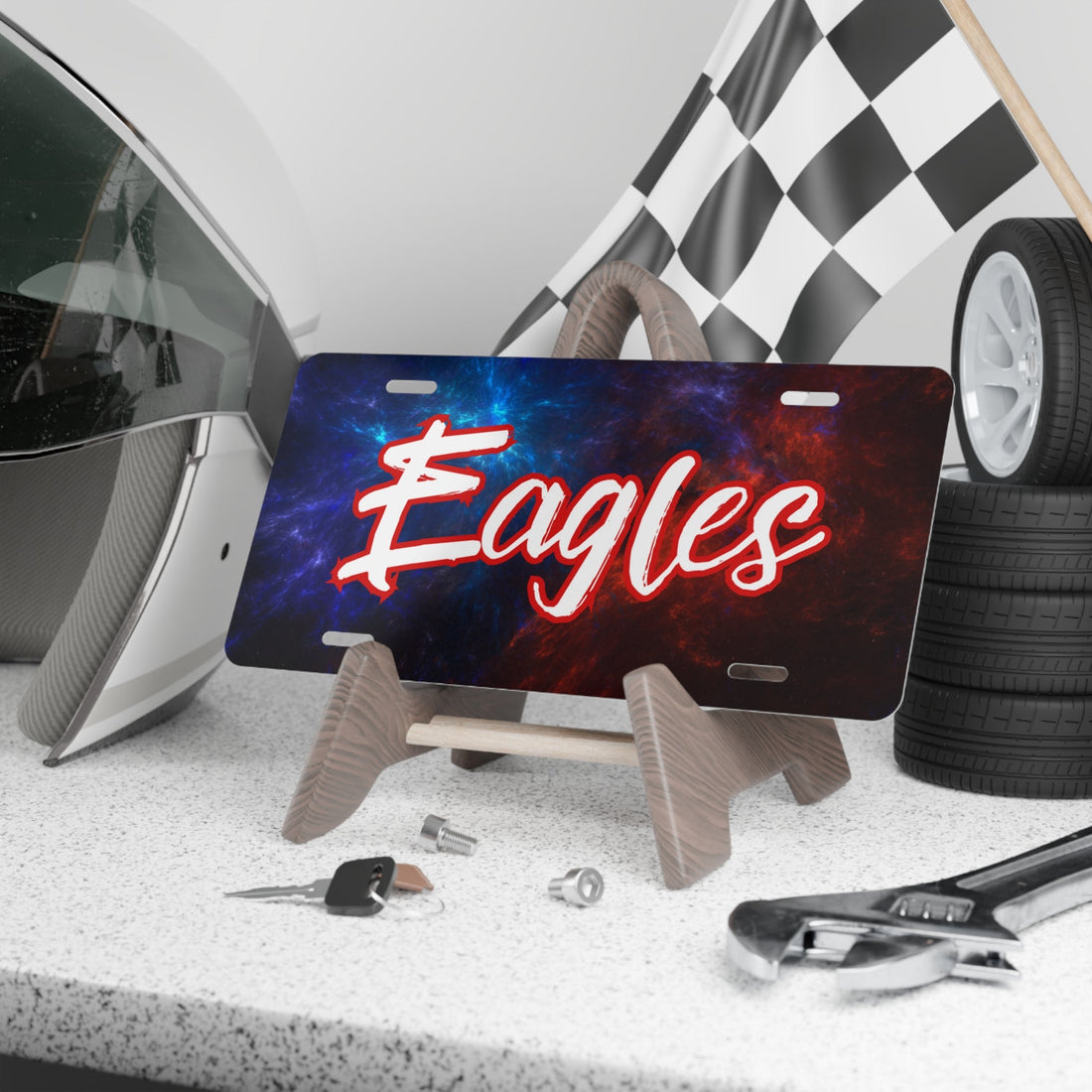 Electric Eagles License Plate - Accessories - Positively Sassy - Electric Eagles License Plate