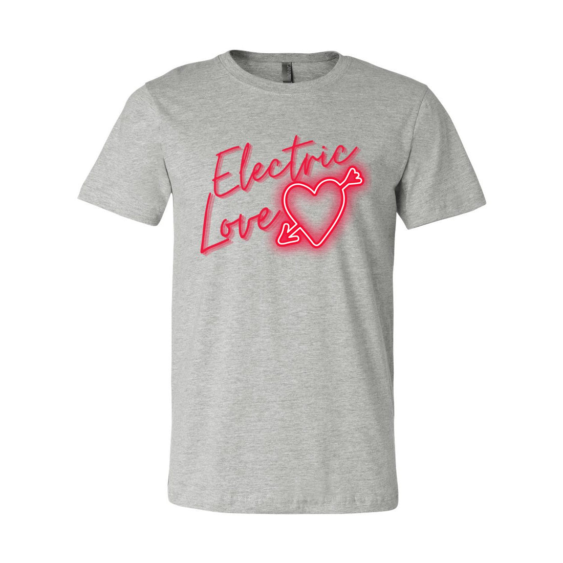 Electric Love Jersey Tee - T-Shirts - Positively Sassy - Electric Love Jersey Tee