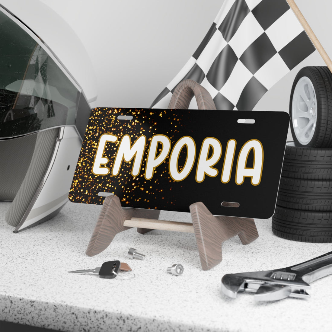 Emporia Glam Vanity Plate - Accessories - Positively Sassy - Emporia Glam Vanity Plate