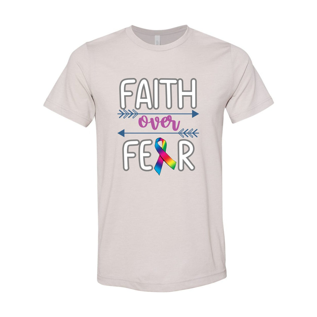 Faith Over Fear - T-Shirts - Positively Sassy - Faith Over Fear