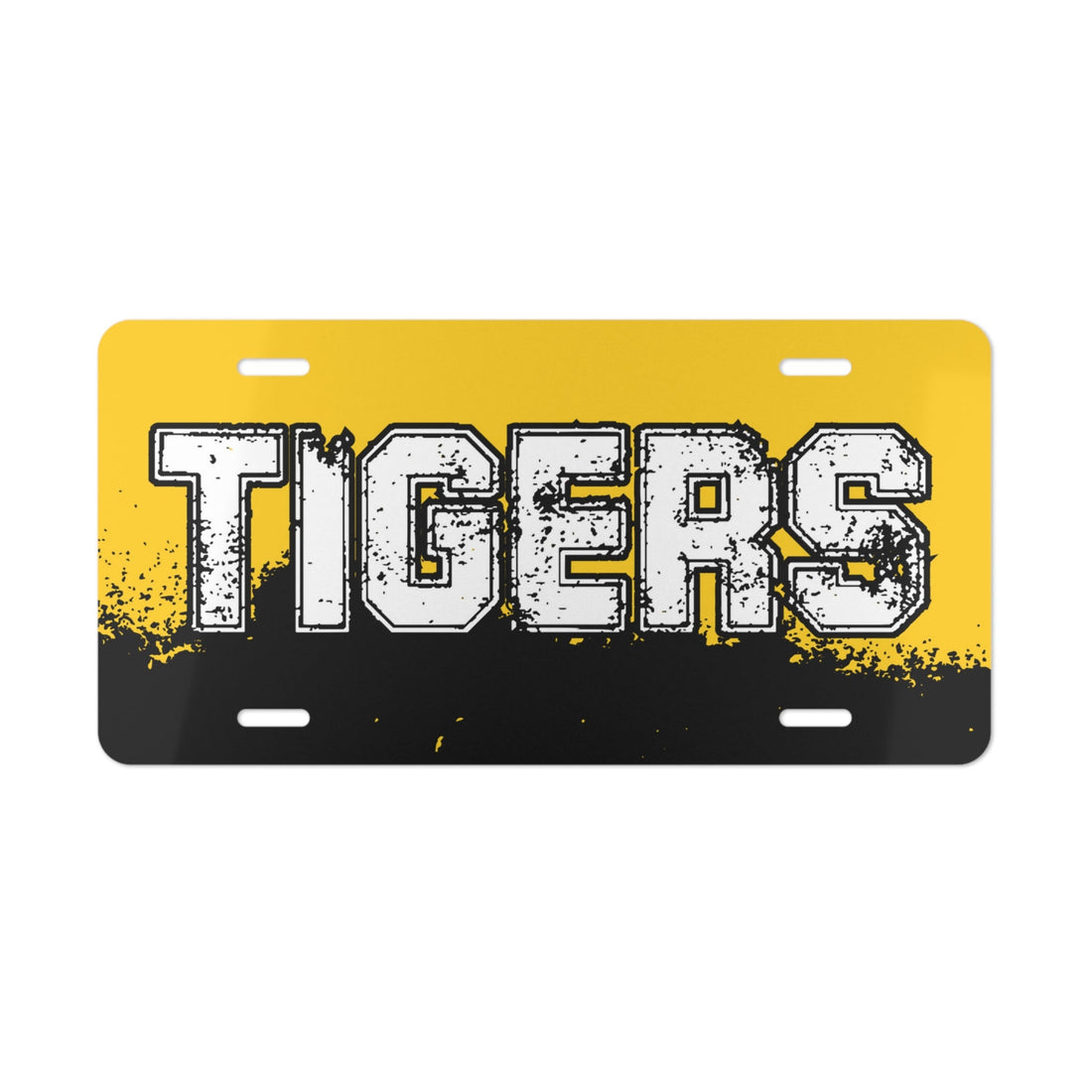 FH Tigers Vanity Plate - Accessories - Positively Sassy - FH Tigers Vanity Plate