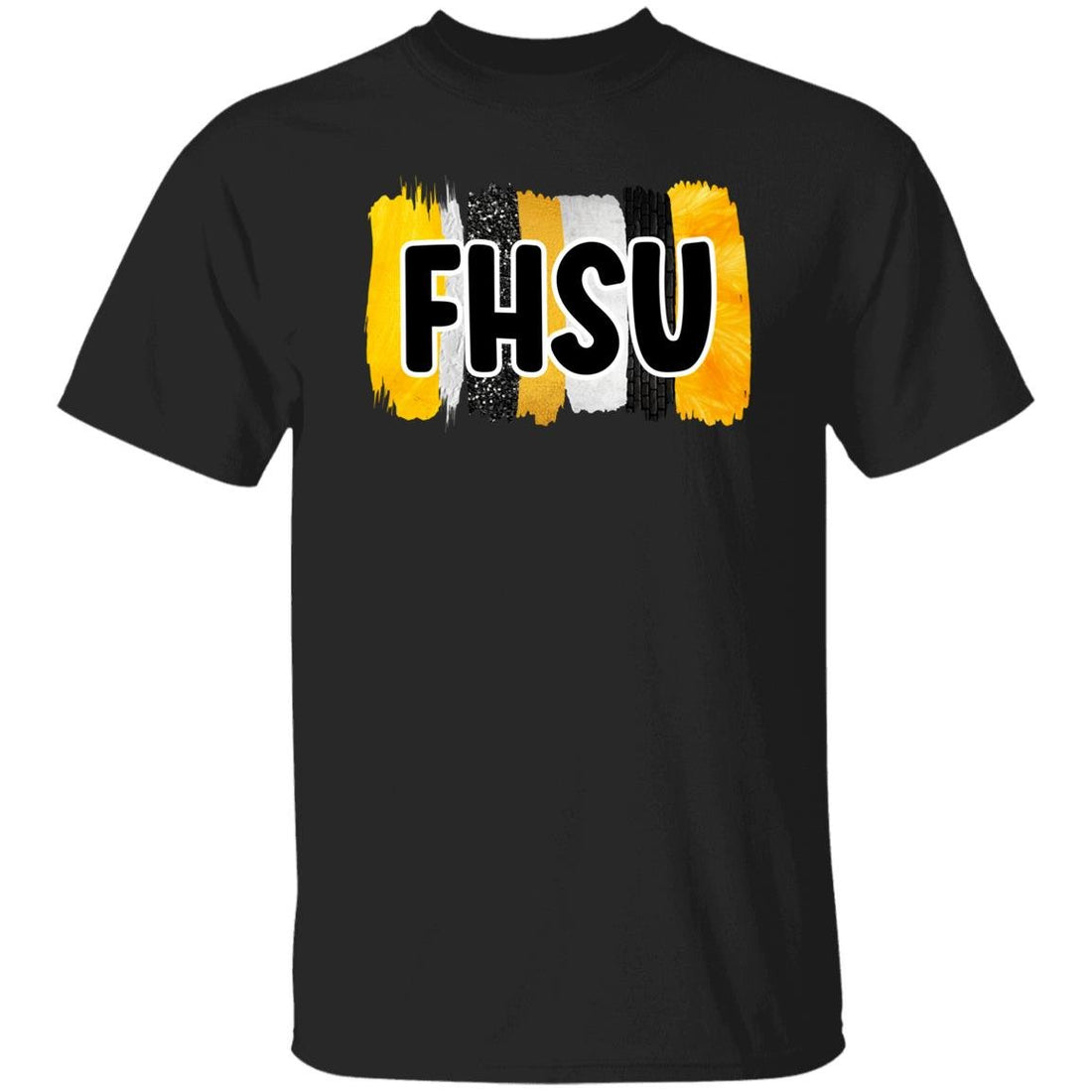 FHSU Paint Swipes T-Shirt - T-Shirts - Positively Sassy - FHSU Paint Swipes T-Shirt