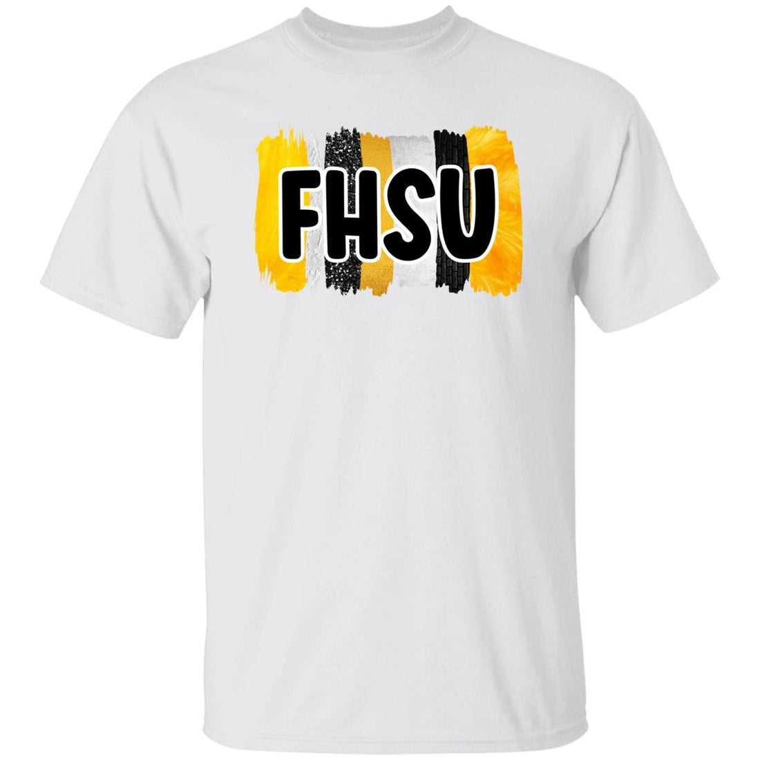 FHSU Paint Swipes T-Shirt - T-Shirts - Positively Sassy - FHSU Paint Swipes T-Shirt