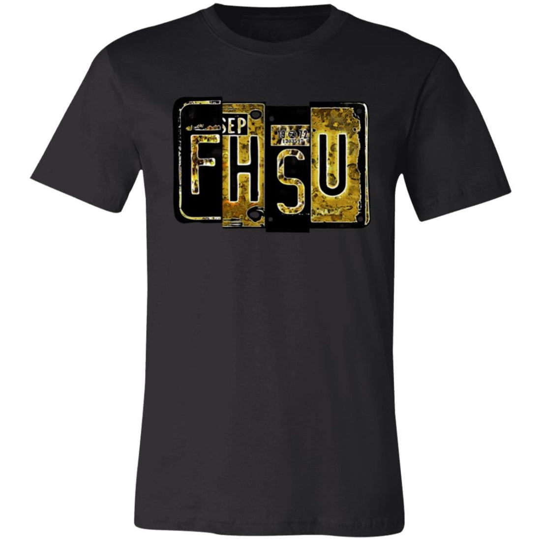 FHSU Plates Short-Sleeve T-Shirt - T-Shirts - Positively Sassy - FHSU Plates Short-Sleeve T-Shirt
