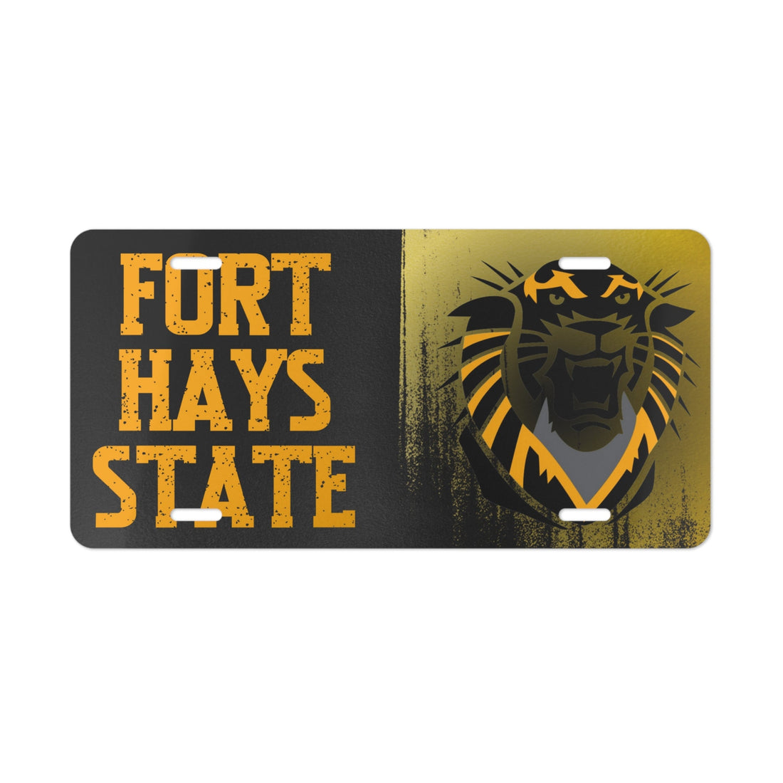 Fort Hays State Vanity Plate - Accessories - Positively Sassy - Fort Hays State Vanity Plate